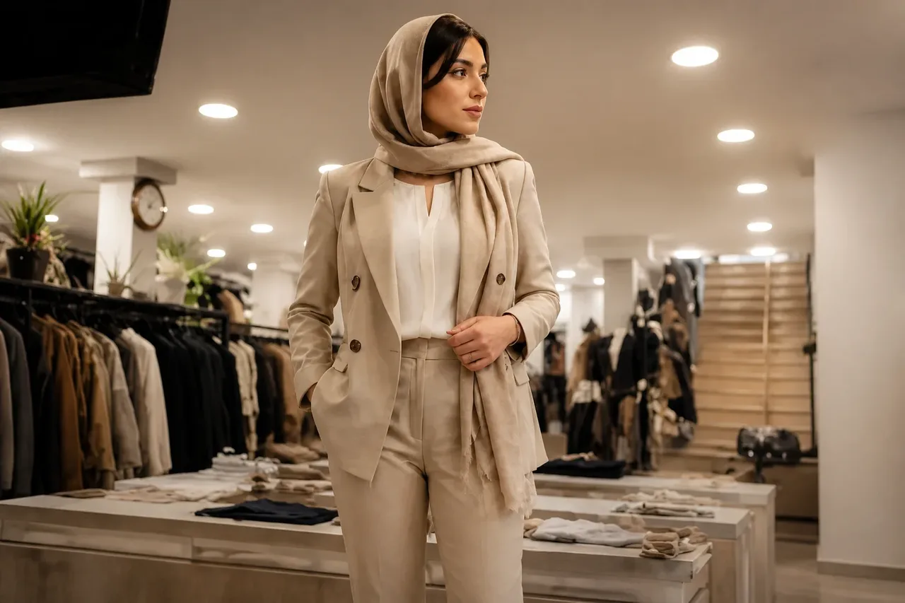 مانتو شلوار اخشانی 5