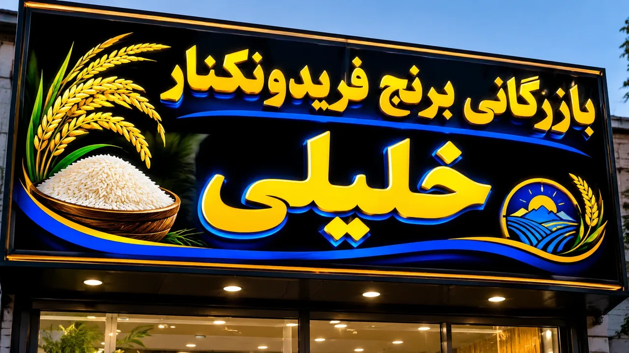 بازرگانی برنج فریدونکنار.خلیلی 5