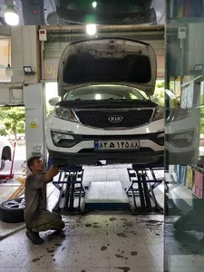 جلوبندی وکمک فنر مهران