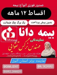 بیمه دانا نمایندگی مهندس تقوایی