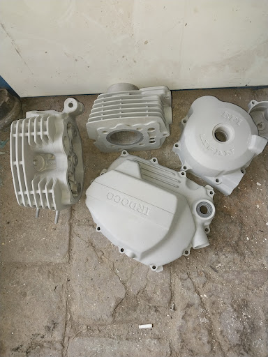 سندبلاست و رنگ الکترواستاتیک کوره ای نظری