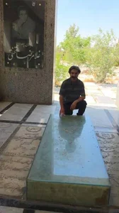 آرامگاه الگوی زندگیم زنده یاد چراغعلی شیرزادی