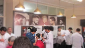 آموزشگاه آرایشگری مردانه گامک
