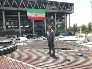 اجرای سقف شیروانی و سوله در نازی‌آباد 5