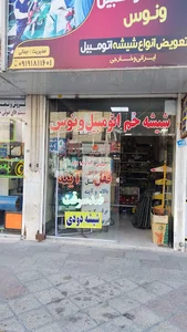 شیشه اتومبیل ونوس جمالی