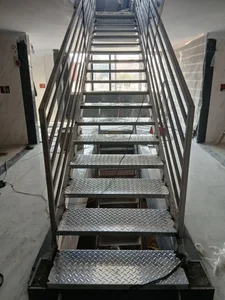 ساخت پله استیل در خلازیر 4