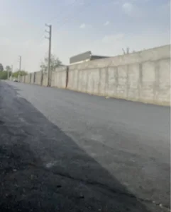 آسفالت‌کاری و جدول‌گذاری در سرتخت 4