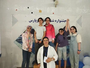 آموزش شنا (اصلاح تکنیک وآبدرمانی) 3