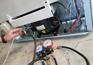 تعمیر یخچال و شارژ گاز