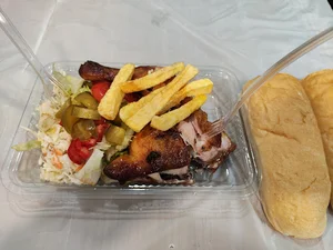 دونرکباب مرغ بریان گلسرخ