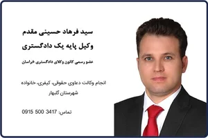 وکیل سیدعلی دانشور