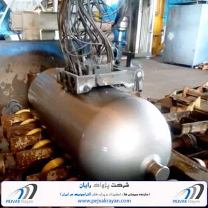 تست مخازن CNG آروین کیفیت