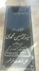 مقبره الشهدا قبرستان سید غریب