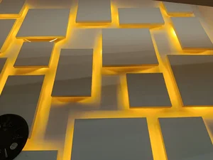 سقف کاذب کناف تایل پی وی سی کمپارس 2