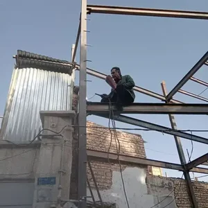 جوشکاری اسکلت فلزی در یافت‌آباد جنوبی 4
