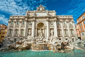 Informative Map of Rome - Tourist Italy