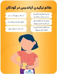 علائم آپاندیس در کودکان چگونه است؟ + روش های تشخیص