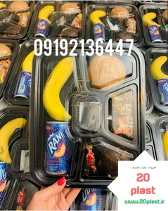 ظروف پلاستیکی ویک بار مصرف نودهی