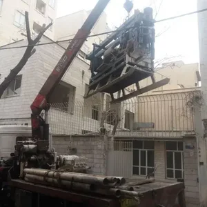 آزمایش خاک و تست بتن در دهقان 2