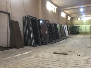 كارگاه توليد درب چوبي گيرين وود