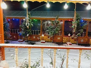 رستوران و آشپزخانه لوکس طلایی
