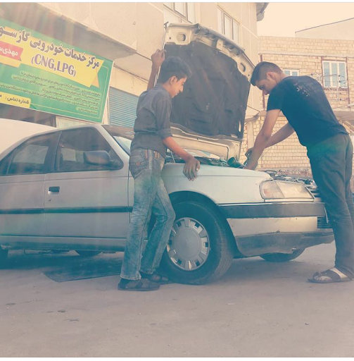 تعمیرگاه سی ان جی سلیمی