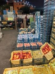 بازار بزرگ میوه و تره بار محله ای شمس آباد