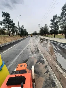 برش آسفالت و بتن در شهران جنوبی 2