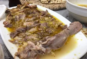 کله پزی بره سفید