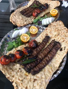 نان داغ کباب داغ تاج محل