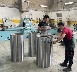 آبکاری کروم سخت و سنگ محور فیدار آسیا