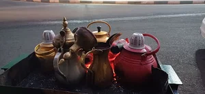 قهوه عربی و زعفران ابویوسف