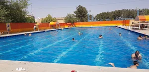 استخر روباز شرکت آب و فاضلاب استان اصفهان