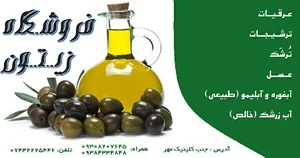عرقیات و ترشیجات زیتون