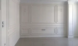 قاب‌بندی دیوار و قرنیز در تختی 4