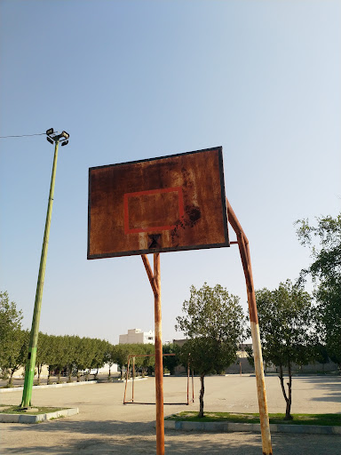 زمین بسکتبال بدون سبد