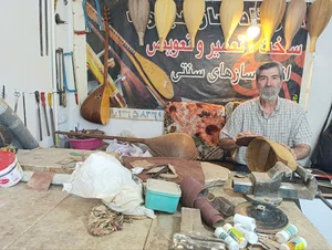 کارگاه ساز ، سه تار و تنبور