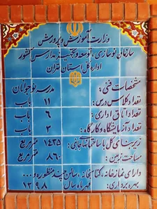 دبیرستان دوره اول پسرانه دولتی نوجوانان انقلاب 2