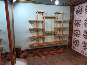 دکور چوبی فروشگاه در جانبازان 3