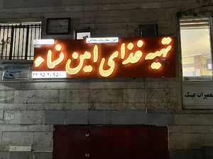 تهیه غذای امین نسا