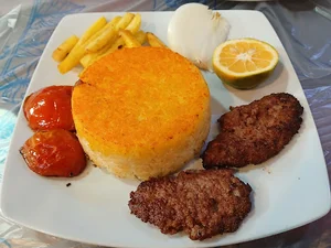 کباب تابه ای حاج حسین
