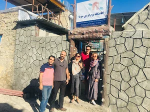 باجه بلیط فروشی غار سەهۆڵان
