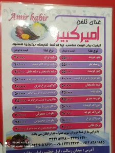 غذای خانگی امیرکبیر 3