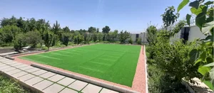 زمین چمن استراحتگاه