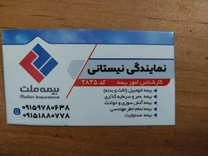 نیستانی نمایندگی بیمه ملت