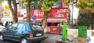 همبر کتلت پیتزا هلما