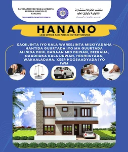 HANANO PUBLIC NOTARY Avv: Bashir Hussein