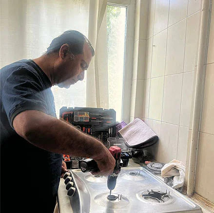 تعمیر اجاق گاز محبتی
