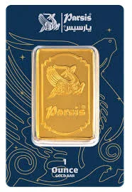فروش اینترنتی شمش طلا یک اونسی 24 عیار