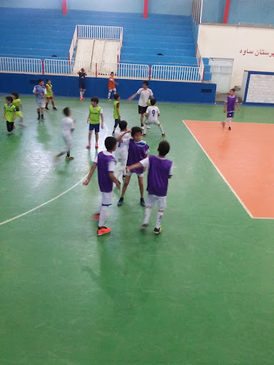 سالن فوتسال هلال احمر ساوه